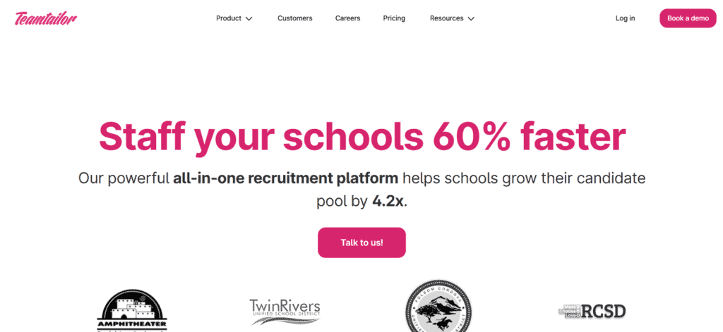 Teamtailor applicant tracking education