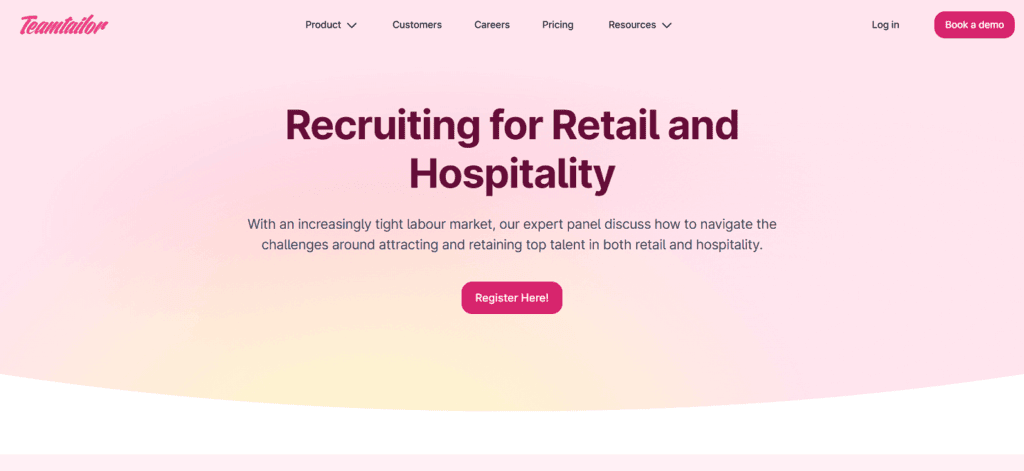 Teamtailor applicant tracking restaurants
