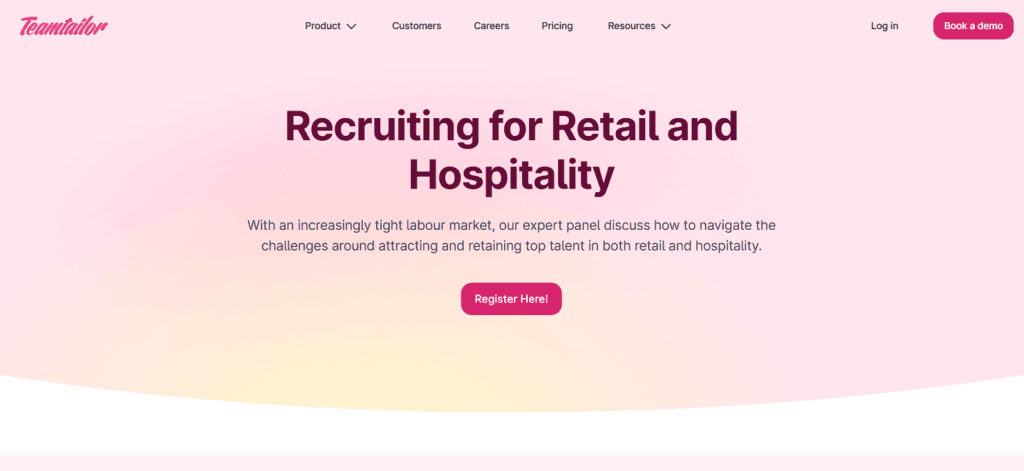 Teamtailor applicant tracking supermarkets