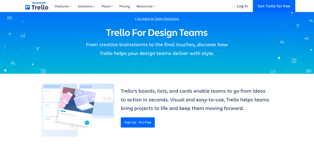 Trello creative agency project management software