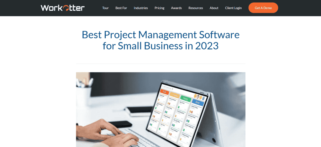 WorkOtter small business project management software