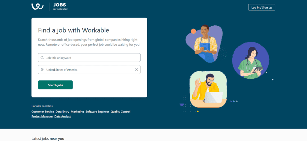 Workable applicant tracking job seekers