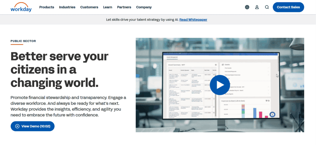 Workday applicant tracking government