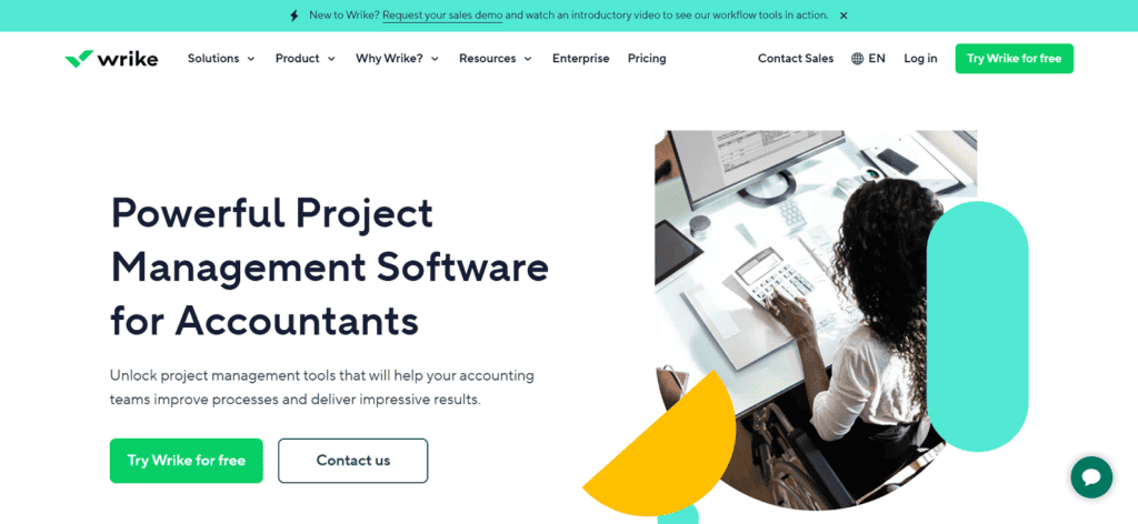 Wrike accounting project management software
