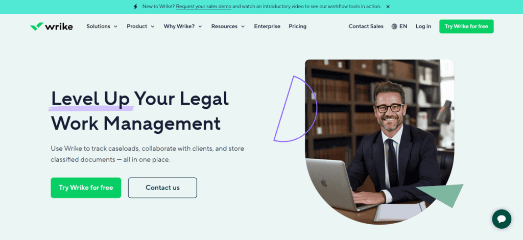 Wrike legal project management software