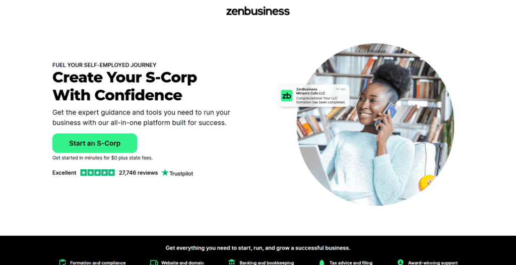 Zen Business S Corp