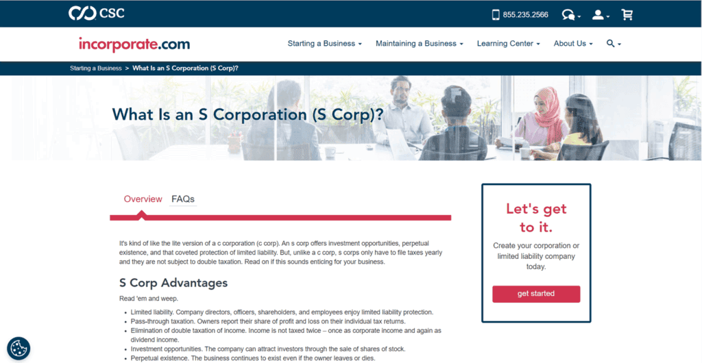 incorporate.com S Corp